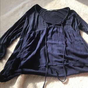 Long sleeve blouse